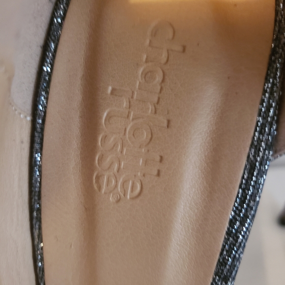 Womens Charlotte Russe Silver Stelleto Size 6 - Picture 6 of 9